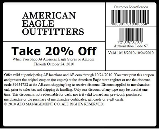 American eagle coupons and discounts